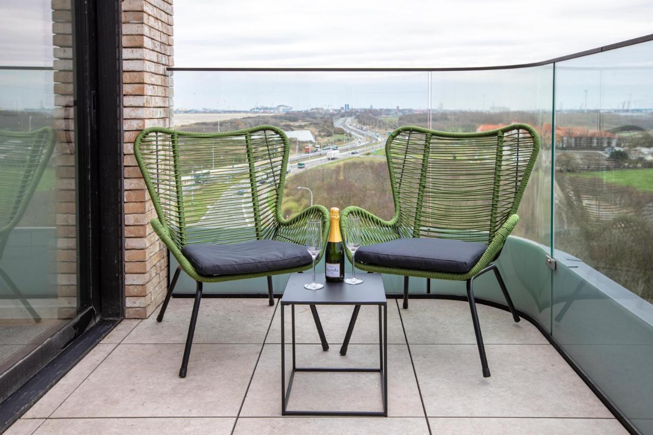 Modern En Gezellig Appartement Vlak Aan Het Strand Бланкенберге Екстер'єр фото